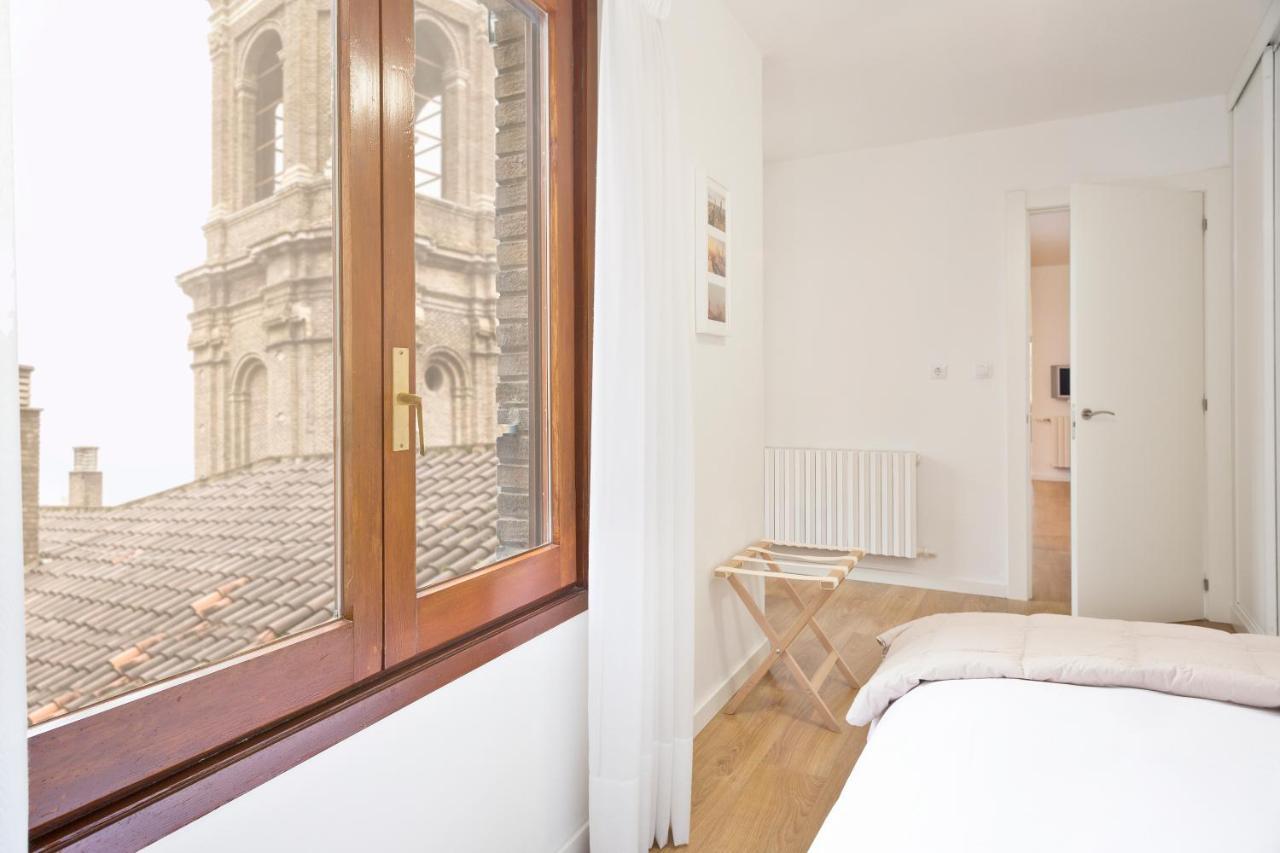 Apartamento Con Vistas En Centro Historico Zaragoza Buitenkant foto